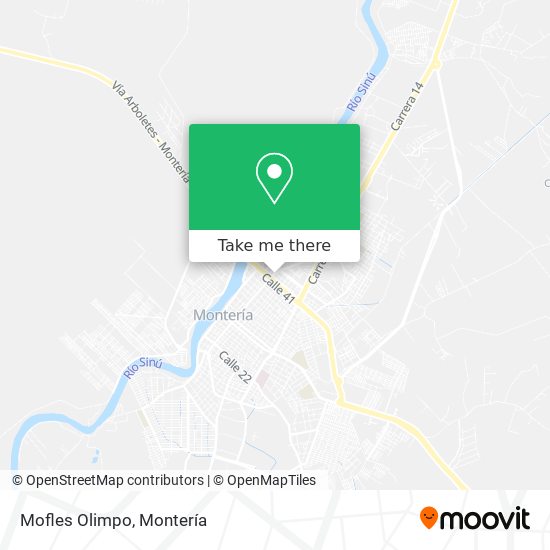Mapa de Mofles Olimpo