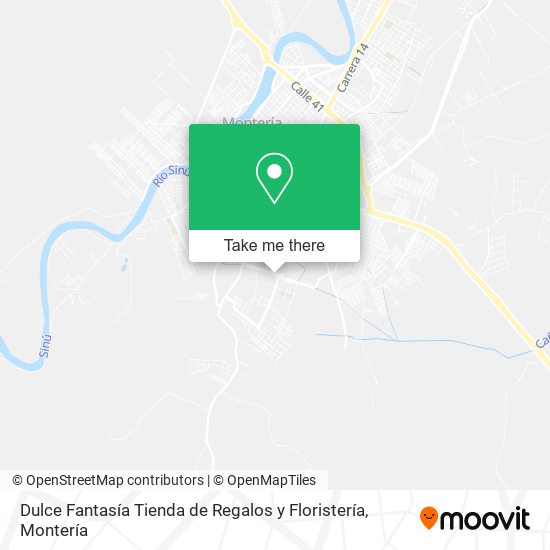 Dulce Fantasía Tienda de Regalos y Floristería map