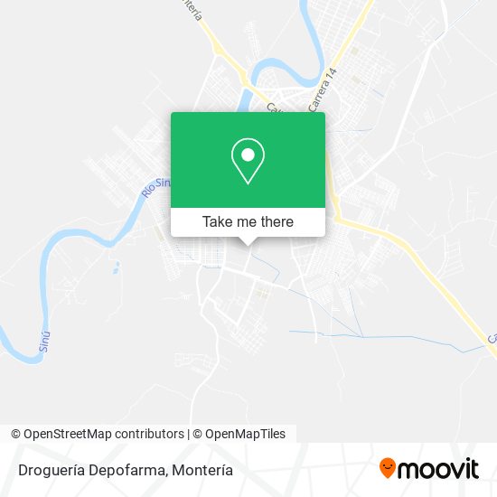 Droguería Depofarma map