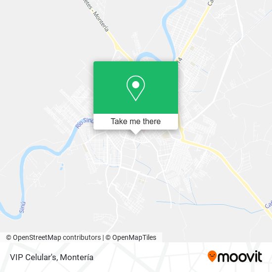 VIP Celular's map