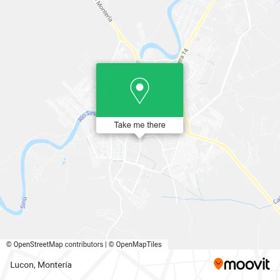 Lucon map