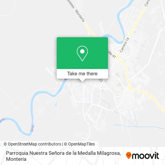 Mapa de Parroquia Nuestra Señora de la Medalla Milagrosa