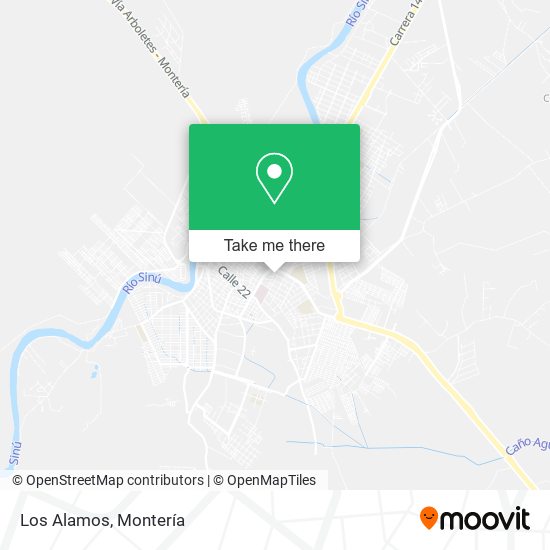 Mapa de Los Alamos