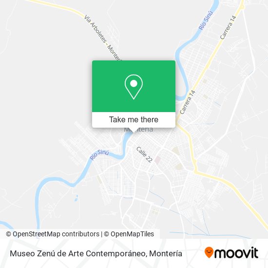 Museo Zenú de Arte Contemporáneo map