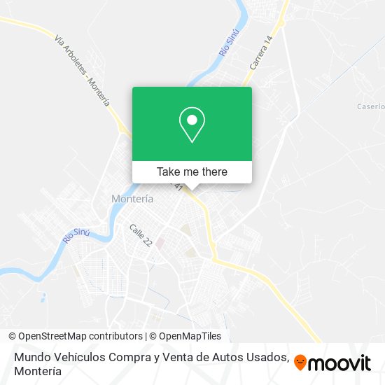 Mundo Vehículos Compra y Venta de Autos Usados map