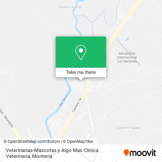 Veterinarias-Mascotas y Algo Mas Clinica Veterinaria map
