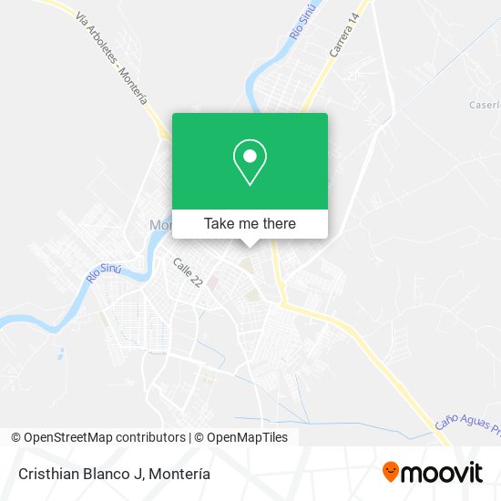 Cristhian Blanco J map