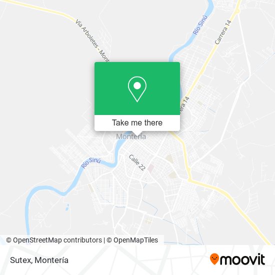 Mapa de Sutex