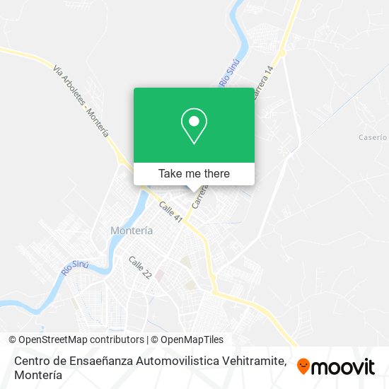 Centro de Ensaeñanza Automovilistica Vehitramite map