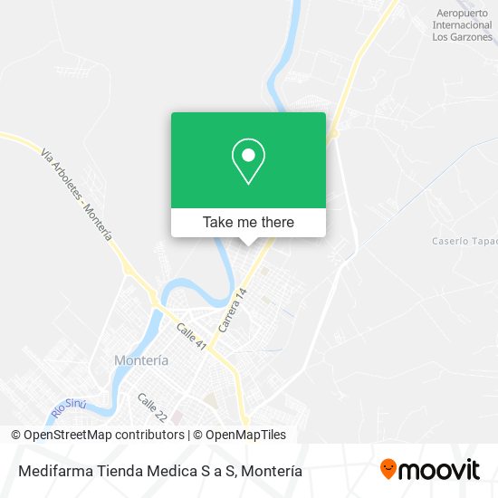 Medifarma Tienda Medica S a S map
