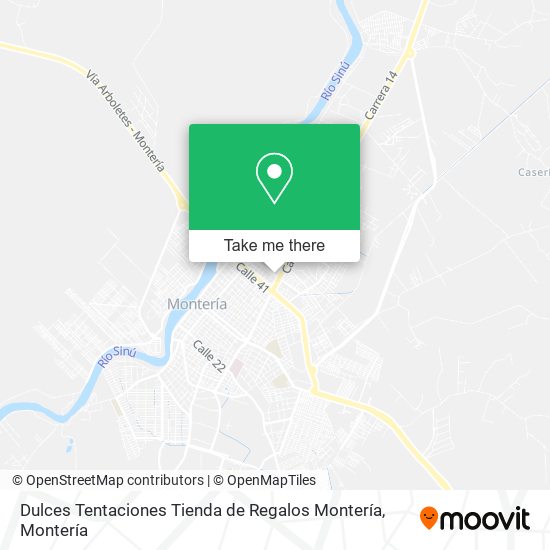 Dulces Tentaciones Tienda de Regalos Montería map