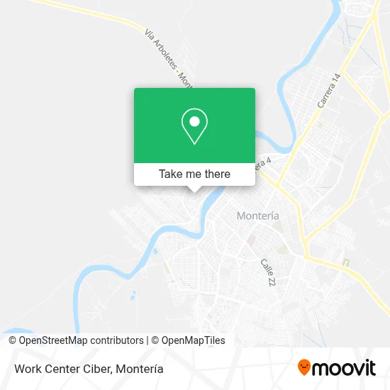Work Center Ciber map