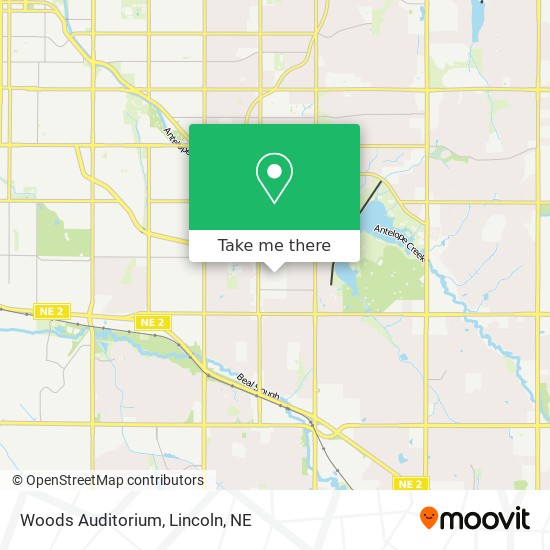 How To Get To Woods Auditorium In Lincoln By Bus