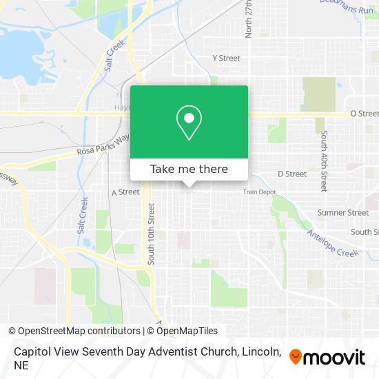Capitol View Seventh Day Adventist Church map