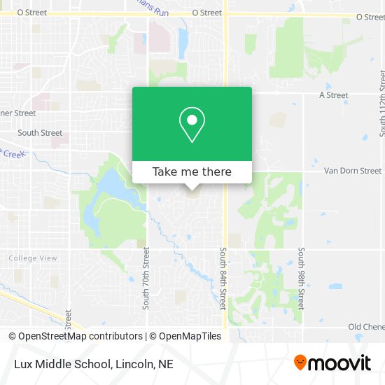 Lux Middle School map