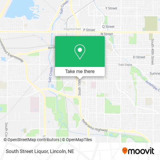 South Street Liquor map