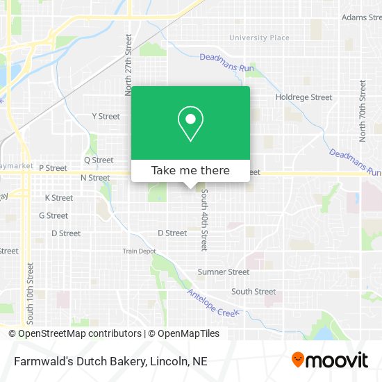 Mapa de Farmwald's Dutch Bakery