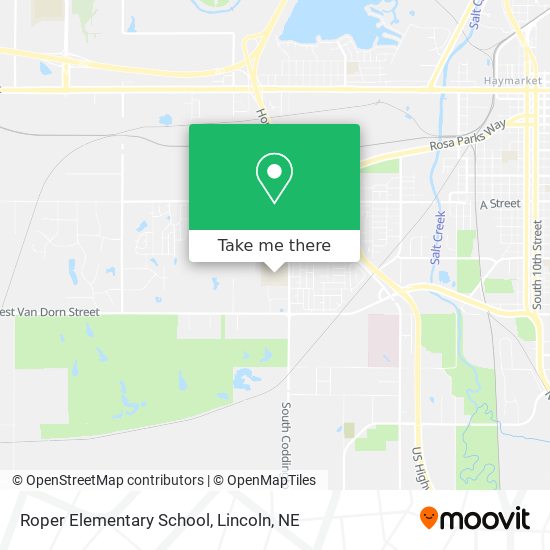 Roper Elementary School map