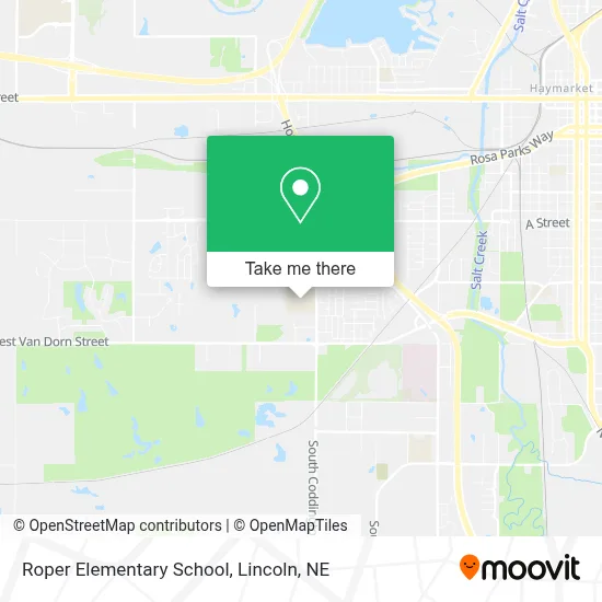Roper Elementary School map