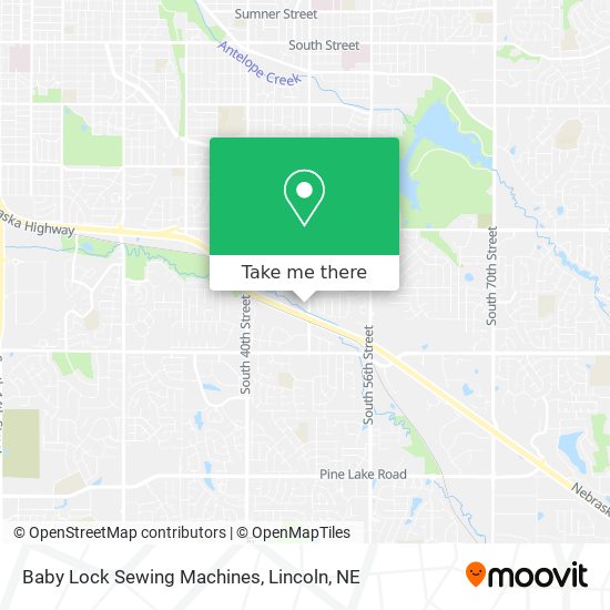 Baby Lock Sewing Machines map