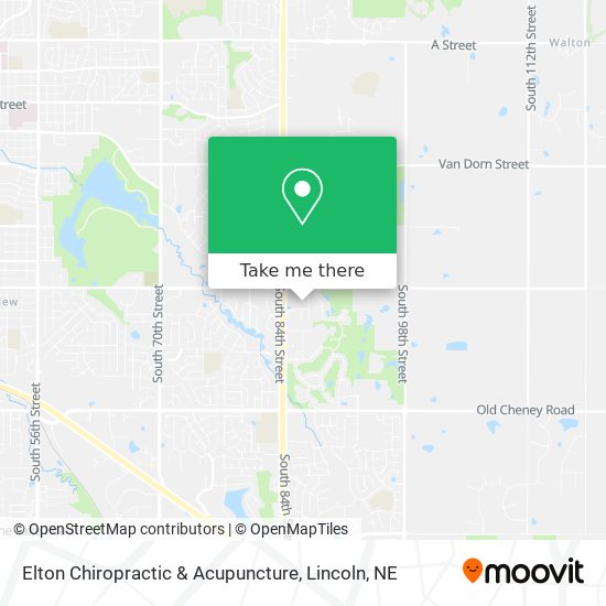 Elton Chiropractic & Acupuncture map