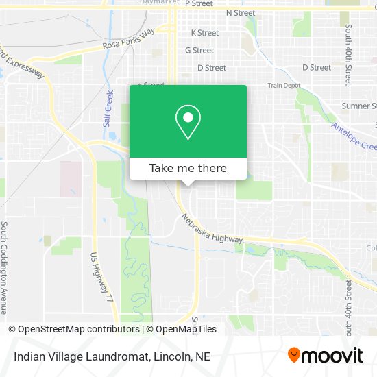 Mapa de Indian Village Laundromat