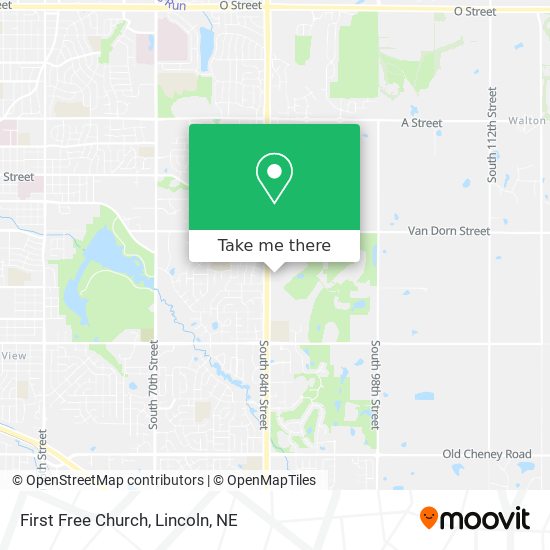 Mapa de First Free Church