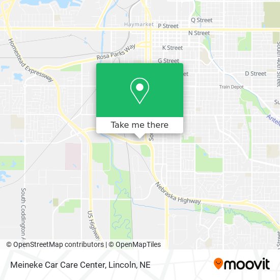 Meineke Car Care Center map
