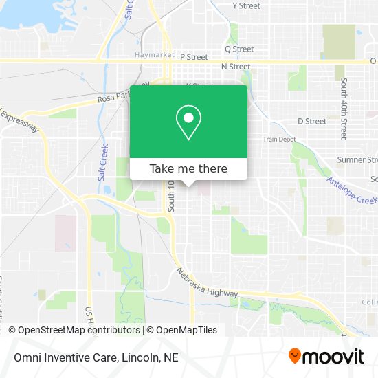 Omni Inventive Care map