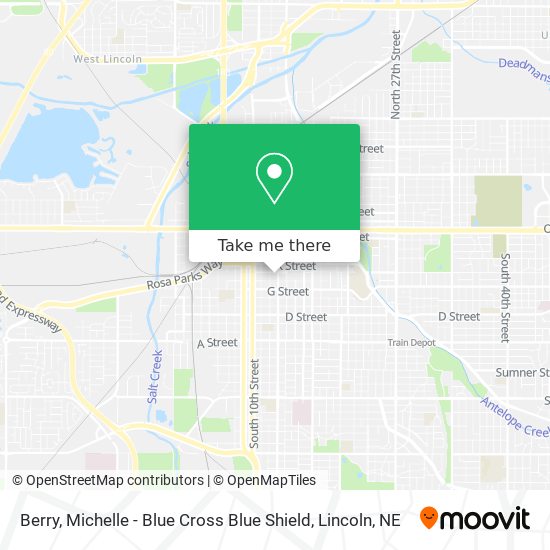 Mapa de Berry, Michelle - Blue Cross Blue Shield