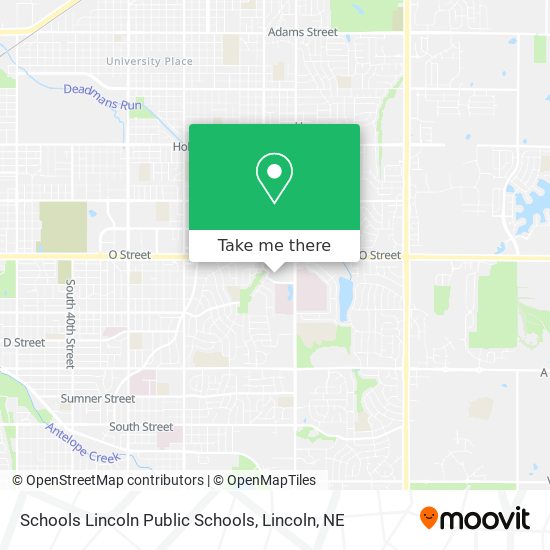 Mapa de Schools Lincoln Public Schools