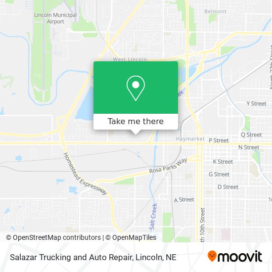 Mapa de Salazar Trucking and Auto Repair