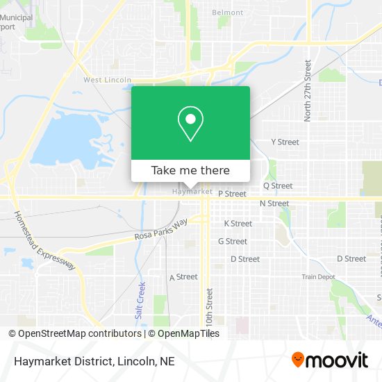 Mapa de Haymarket District