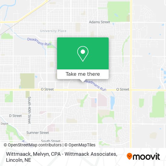 Mapa de Wittmaack, Melvyn, CPA - Wittmaack Associates
