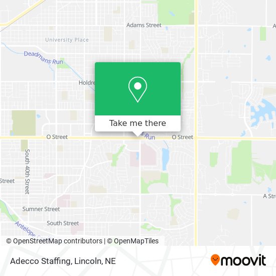 Adecco Staffing map