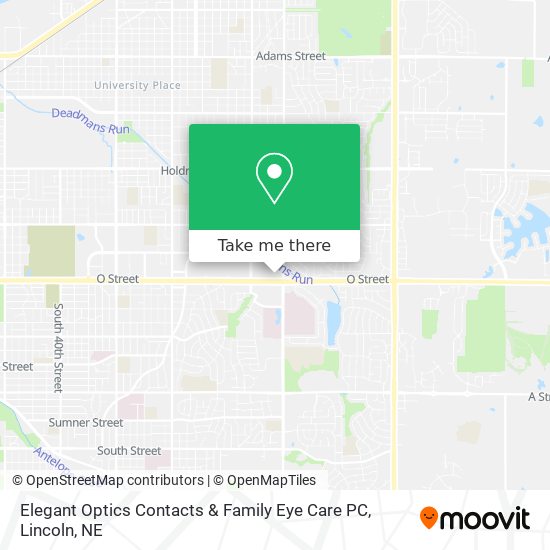 Elegant Optics Contacts & Family Eye Care PC map