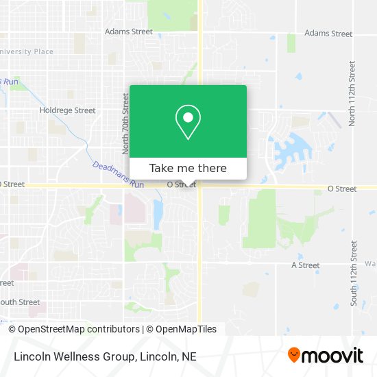 Lincoln Wellness Group map