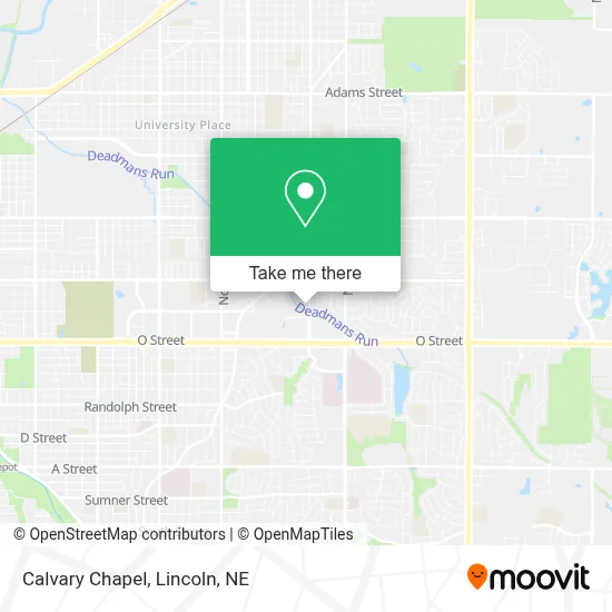 Calvary Chapel map