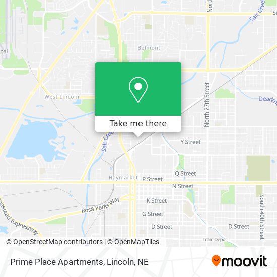 Prime Place Apartments map