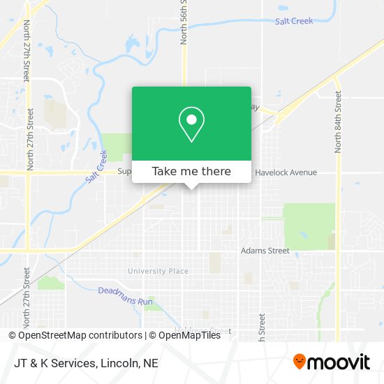 Mapa de JT & K Services