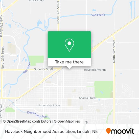 Havelock Neighborhood Association map