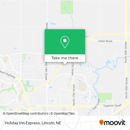 Holiday Inn Express map