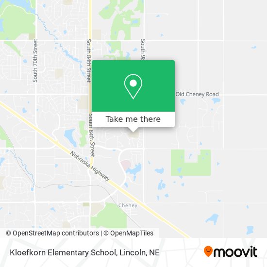 Mapa de Kloefkorn Elementary School