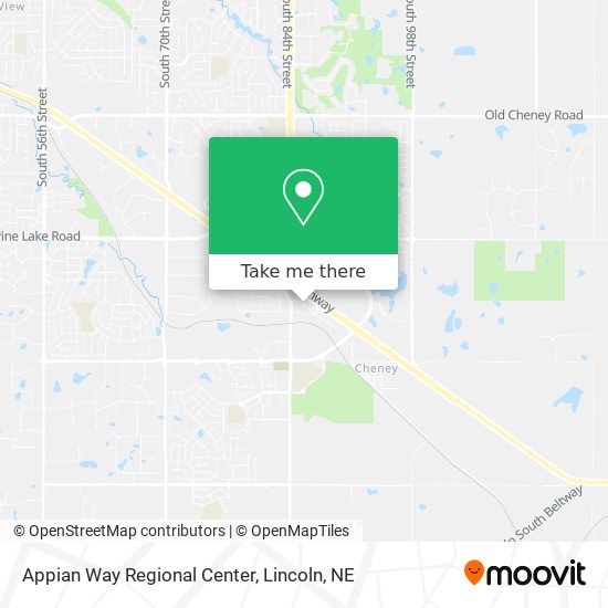 Mapa de Appian Way Regional Center