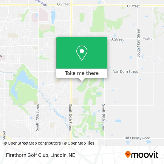 Mapa de Firethorn Golf Club