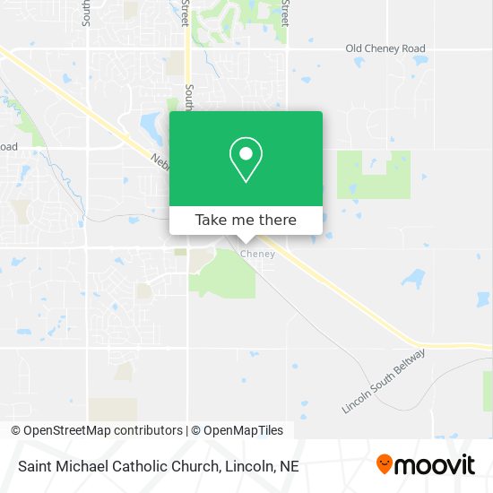 Saint Michael Catholic Church map