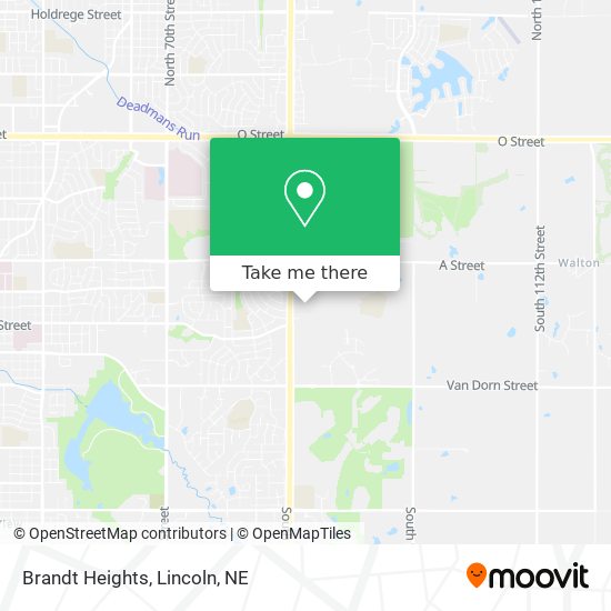 Brandt Heights map