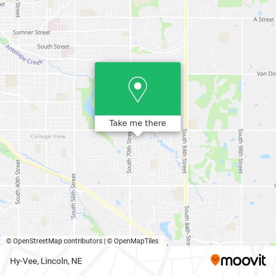 Hy-Vee map