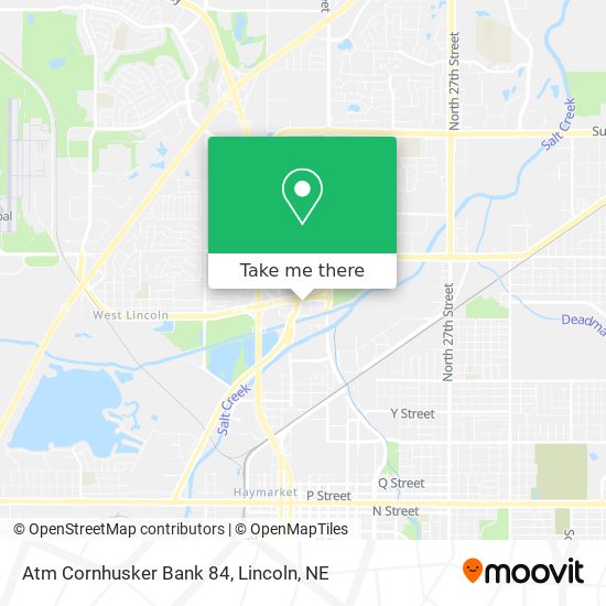 Atm Cornhusker Bank 84 map