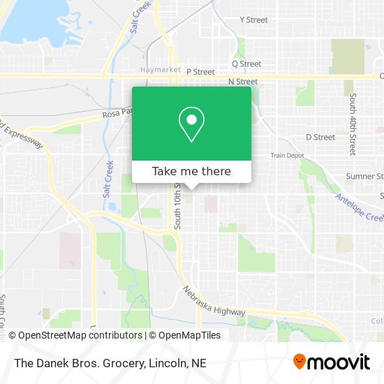 Mapa de The Danek Bros. Grocery